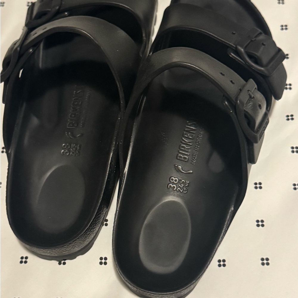Birkenstock Matte Black Sandals